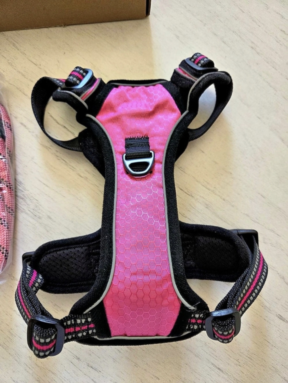 tobeDRI No Pull Dog Harness - Pink, Small